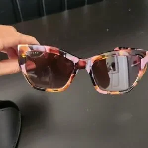 Diff Eyewear | Accessories | Diff Eyewear Pink And Brown  display picture 3